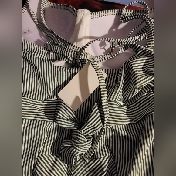 NWT SUPER HOT PUSH UP STRIPED SKINNY SLIMMING SWIM BATHING SUIT - Picture 5 of 6